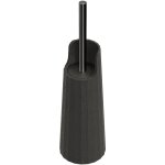 Cosmic - avenir porte - balayette brosse wc porte balai noir natur  poser sur plan