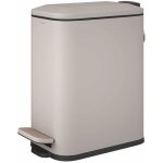 Essentials poubelle de salle de bain sand autoportant (5l) - cosmic