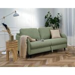 Bestmobilier - cosmos - canapé 3 places convertible - couchage quotidien matelas 11 cm - en tissu Bestmobilier - cosmos - canapé 3 places convertible - couchage quotidien matelas 11 cm - en tissu