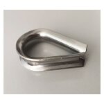 Cosse - coeur inox 5mm Cosse - coeur inox 5mm