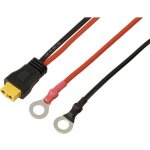 Cosse � ?illet pour c�ble de raccordement xt60 0, 25 m. tc - 13619316 noir, rouge tru components contenu: ...