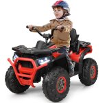 Costway - 12v quad Électrique enfants avec lumières led & musique, voiture Électrique enfants avec 4 ... Costway - 12v quad Électrique enfants avec lumières led & musique, voiture Électrique enfants avec 4 ...