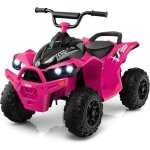 Costway 12v quad Électrique enfant avec phares & musique & klaxon, voiture Électrique avec pédale & guidon ... Costway 12v quad Électrique enfant avec phares & musique & klaxon, voiture Électrique avec pédale & guidon ...