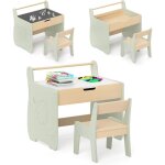Costway - 3 en 1 table enfant avec chaise en forme d'eléphant, table et chaise en bois avec tableau amovible ... Costway - 3 en 1 table enfant avec chaise en forme d'eléphant, table et chaise en bois avec tableau amovible ...