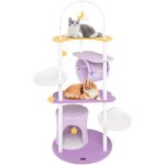 Costway - arbre à chat 158 cm, tour pour chat intérieur à 6 niveaux, 6 plateformes, 1 condo, 1 tunnel, ... Costway - arbre à chat 158 cm, tour pour chat intérieur à 6 niveaux, 6 plateformes, 1 condo, 1 tunnel, ...