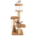 Costway - arbre à chat xxl 164 cm, arbre a chat maine coon, 3 griffoirs pour chat en sisal, brosse d'toilettag ... Costway - arbre à chat xxl 164 cm, arbre a chat maine coon, 3 griffoirs pour chat en sisal, brosse d'toilettag ...
