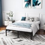 Costway cadre de lit 140x200 cm, lit 2 personnes, lit double hauteur 36 cm avec rangement sous le lit, ... Costway cadre de lit 140x200 cm, lit 2 personnes, lit double hauteur 36 cm avec rangement sous le lit, ...