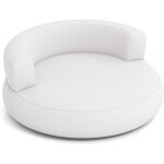 Costway canap� gonflable, pouf poire confortable, fauteuil lounge gonflable avec housse amovible, surface ...
