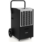 Costway - dshumidificateur professionnel 66l / jour, dshumidificateur industriel avec pompe et tuyau ...