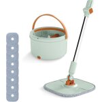 Costway ensemble balai serpilli�re seau essoreur, t�te plate rotatif 360�, panier essoreur avec poign�e, ...