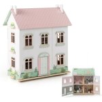 Costway - maison de poupée en bois à 3 Étages avec toit amovible & double face, maison de rêve avec 19 ... Costway - maison de poupée en bois à 3 Étages avec toit amovible & double face, maison de rêve avec 19 ...