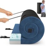 Costway - matelas camping pliable, coussin en mousse  mmoire, sac de transport en oxford, 6, 5 cm d'paisseu ...