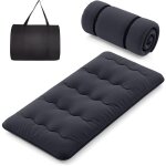 Costway - matelas futon portable pliable, matelas futon japonais 90 x 200 cm, housse lavable, d'invités ... Costway - matelas futon portable pliable, matelas futon japonais 90 x 200 cm, housse lavable, d'invités ...