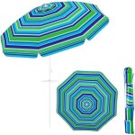Costway - parasol de plage avec porte - gobelet, parasol de jardin extérieur inclinable, 200cm, rond, ... Costway - parasol de plage avec porte - gobelet, parasol de jardin extérieur inclinable, 200cm, rond, ...