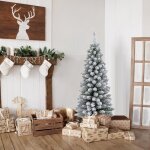 Sapin de noël artificiel 120 cm, sapin de noël floqué de neige avec 240 branches, support en métal pliable, ... Sapin de noël artificiel 120 cm, sapin de noël floqué de neige avec 240 branches, support en métal pliable, ...
