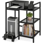 Costway support dimprimante avec station de charge, table dimprimante � 3 niveaux avec �tag�res de rangement, ...
