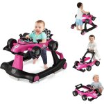 Costway - trotteur bb garon 4 en 1 avec 3 hauteur rglable, trotteur marche bb garon avec musique ...