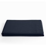 Drap plat 'pr�mium' pour lit 1 place & 2 places - pr�mium bleu nuit - 180 x 290 cm pour lit 1 place
