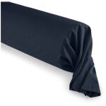Taie de traversin 45 x 185 cm  pr�mium  - pr�mium bleu nuit