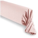 Taie de traversin 45 x 185 cm  pr�mium  - pr�mium rose drag�e