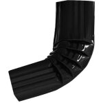 Coude frontal 60 x 80 en alu � angle de 74� - n15 - aluhome