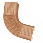 Coude latral gauche 60 x 80 en alu  angle de 74 - c9 - aluhome