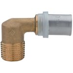 Coude m�le - pour tube multicouche - a visser - 16 mm vers 1 / 2 - lot de 2 altech 4434806