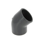 Brico concept - coude pvc pression femelle - femelle 45� �75