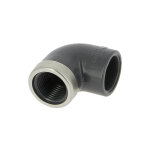 Coude pvc pression mixte � coller �20 femelle 15 - 21