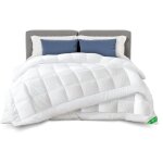 Vounot - couette 4 saisons 200x200cm 500gsm blanc - couette hiver 3 en 1 douce respirante en microfibre ...