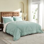 Couette bicolore r�versible en duvet 200gsm naturelle couette 4 saisons temp�r� pour 2 personne couverture ...