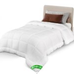 Vounot - couette légère 155x200cm 200gsm blanc - couverture douce respirante en microfibre - certifiée ... Vounot - couette légère 155x200cm 200gsm blanc - couverture douce respirante en microfibre - certifiée ...
