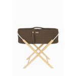 Couffin fait main boho avec support - mocca