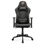 Cougar armor elite royal fauteuil gaming noir or