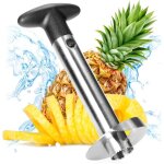 Coupe - ananas 3 en 1 - �plucheur d'ananas en acier inoxydable, va au lave - vaisselle - vide - ananas ...
