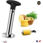 Coupe ananas d�coupe ananas trancheur d'ananas, eplucheur en acier inoxydable