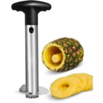 Coupe - ananas, vide - ananas avec lame en acier inoxydable de qualit� alimentaire et poign�e en abs, ...
