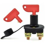 Coupe - batterie pour voiture, 12 / 24v, 500a max isolateur interrupteur automobile urgence interrupteur ...