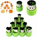 Coupe - biscuits aux lgumes professionnels, lot de 12 emporte - pices en acier inoxydable pour gteaux, ...