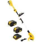 Nemura - coupe - bordure  batterie 40v + 2 batteries 2ah + chargeur rapide