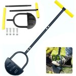 [jamais utilis�] coupe bordure pelouse manuelle avec poign�e en 107cm, coupe bordure gazon demi lune, ...