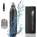 Coupe - cheveux pour nez et oreilles professionnels, sans douleur, tondeuse pour nez pour homme, tondeuse ...