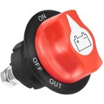 Coupe circuit batterie 12v - 24v 100a interrupteur de batterie on - off de d�connexion de batterie pour ...