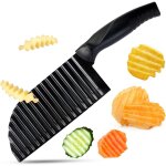 Coupe - frites en acier inoxydable, adapt aux pommes de terre, carottes, gaufres ou lgumes