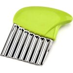 Coupe - frites ondul� en acier inoxydable pour pommes de terre, carottes, chips, l�gumes