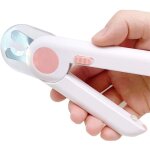 Coupe - griffes professionnel pour chiens et chats, avec lumire led et protection anti - claboussures, ...