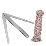 Coupe - herbes aquatiques pour lacs et tangs, couteau de dsherbage pliable en acier inoxydable pour ...