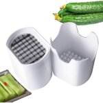 Coupe - l�gumes, coupe - pommes de terre - hachoir � fruits et pommes de terre en acier inoxydable, machine ...