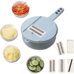 Coupe - l�gumes, trancheuse � l�gumes, oignon, hachoir, trancheuse � concombre, r�pe, r�pe verte avec ...