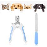 Coupe ongles chien, coupe griffe avec lime � ongles, coupe - ongles pour chats chiens avec garde de s�curit�. ...